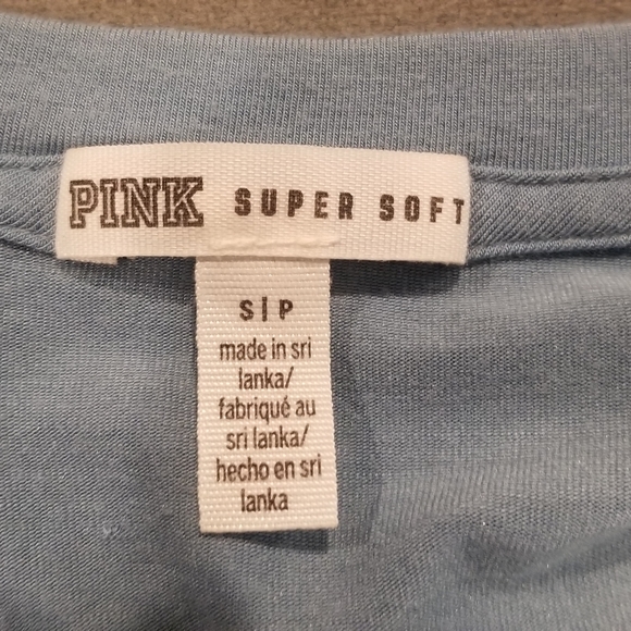 Victoria's Secret Super Soft Lace Up Tee - Picture 3 of 4